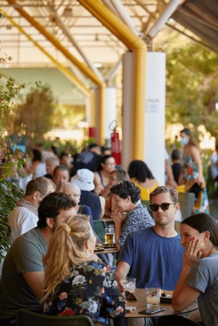 Pós-jogo no Mané Mercado