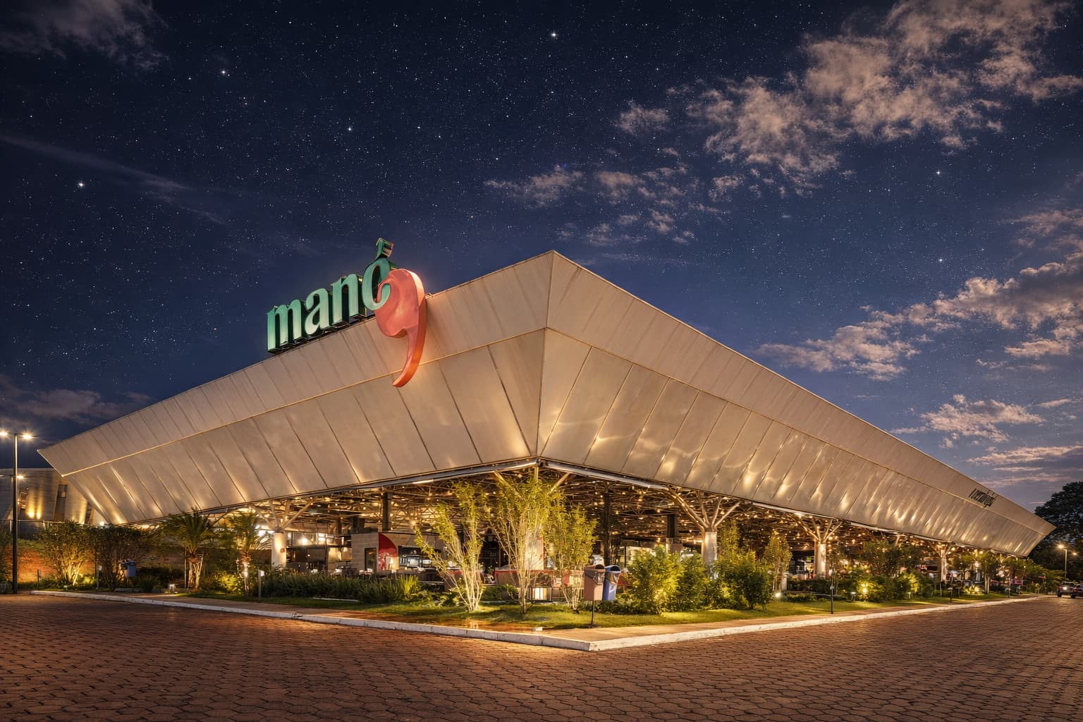 Mané Mercado Brasília — vista do espaço